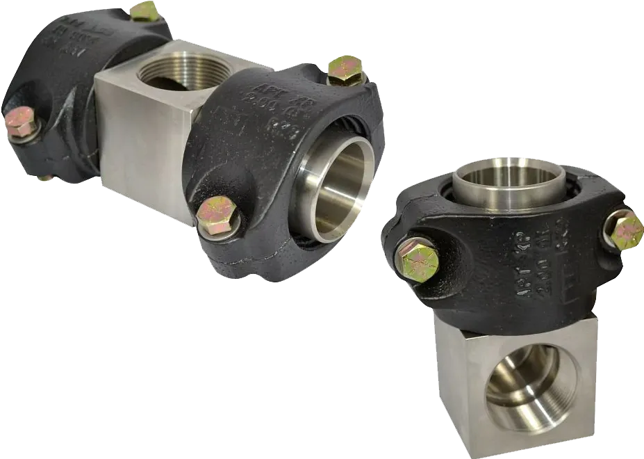 APT® 1-3/4" XP Pipe Clamshell Tee Fitting